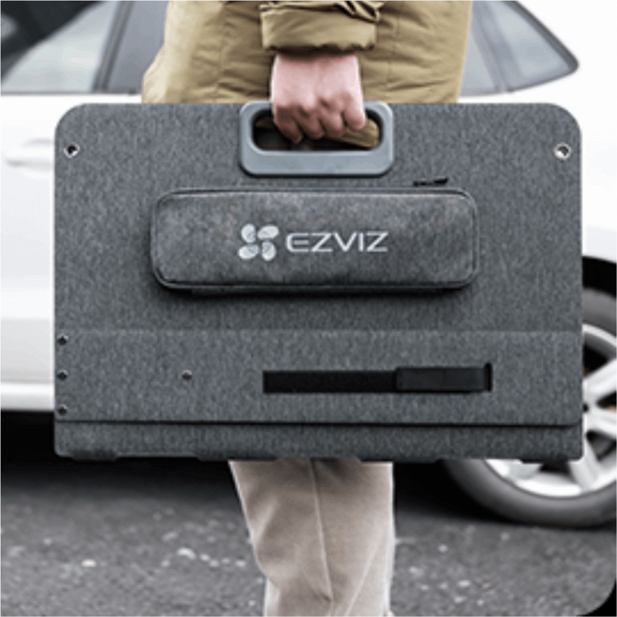 EZVIZ 100W Portable Solar Panel - Compatible to EZVIZ Power Station