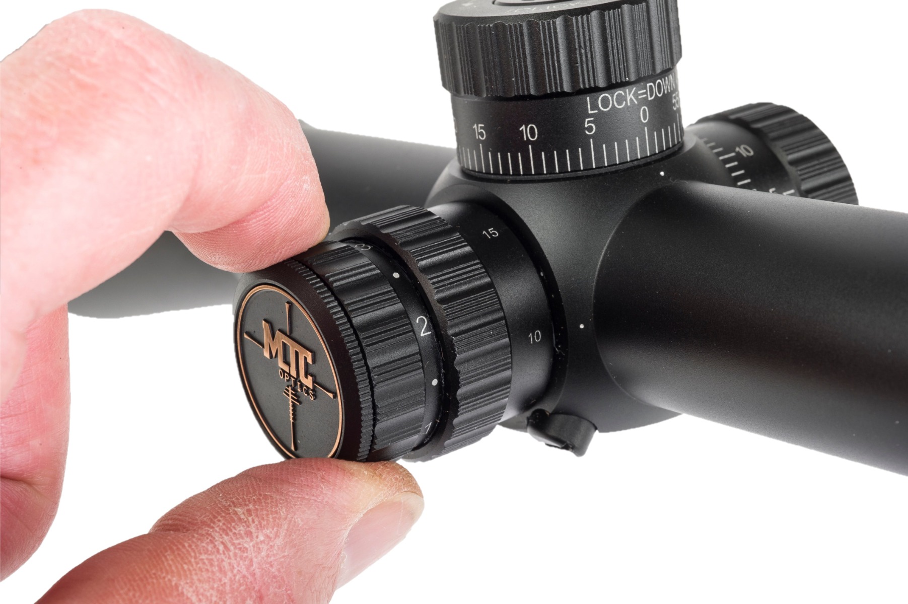 MTC King King Cobra F1 4-16x50 Illuminated FFP 1 MIL SCB2 Rifle Scope