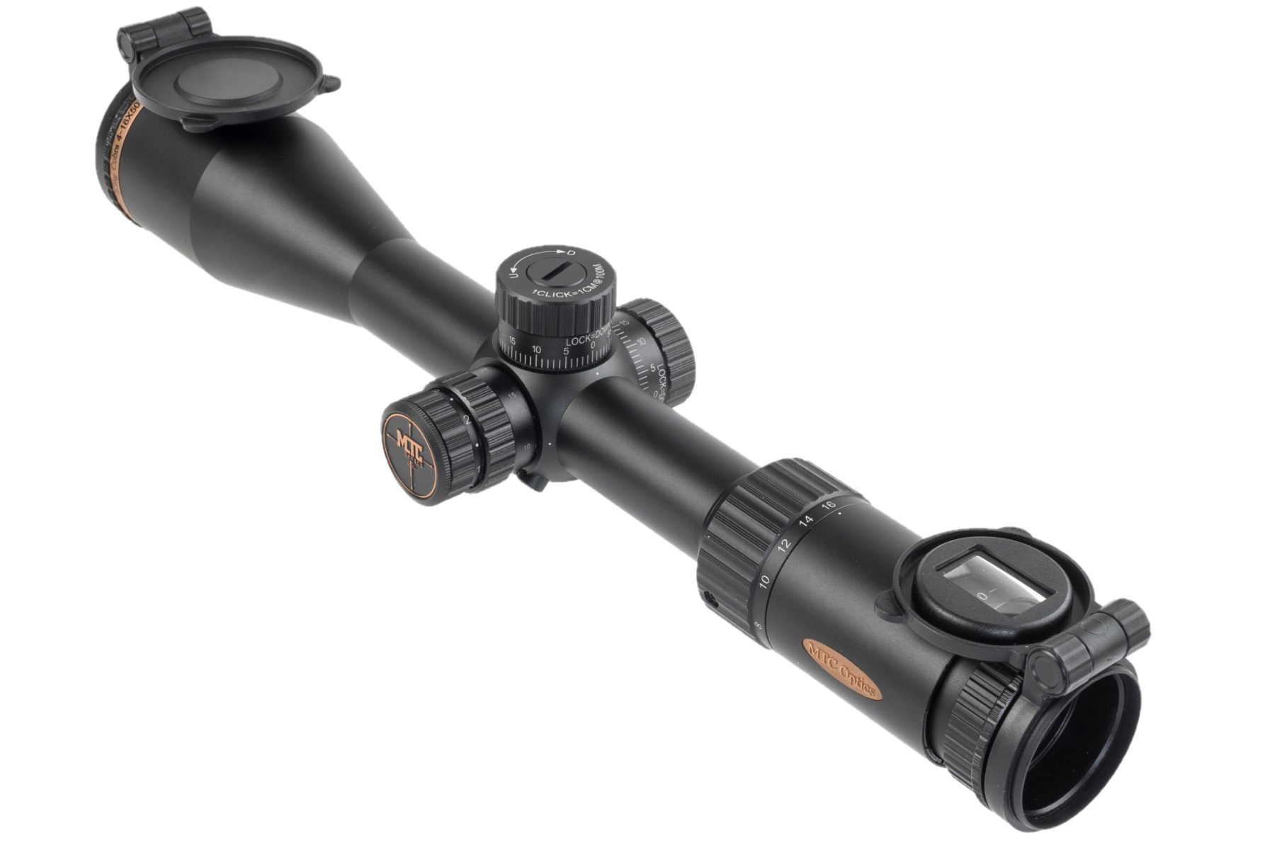 MTC King King Cobra F1 4-16x50 Illuminated FFP 1 MIL SCB2 Rifle Scope