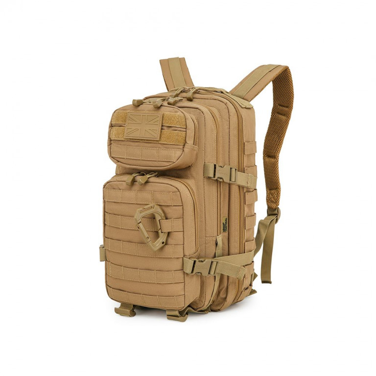 Kombat UK Small Molle Assault Pack – 28 Litre - Coyote