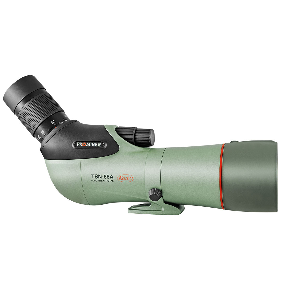 Kowa 25-60x66 TSN-66A PROMINAR Angled Spotting Scope Kit, Includes TE-11WZ II WA-Zoom Eyepiece