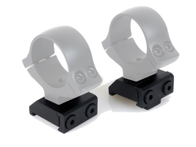 Ex-Display Kozap Brno CZ550 2 Piece Steel Clamp-on Base