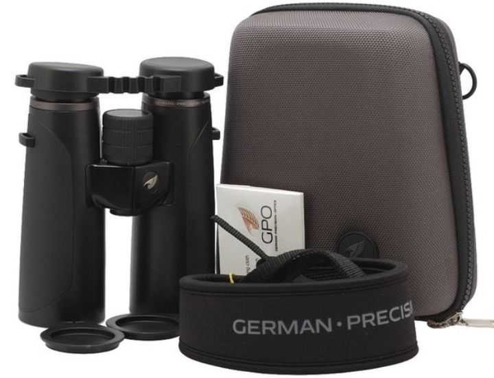 German Precision Optics Passion 10x42 Midsize HD Stalking Binoculars - Black