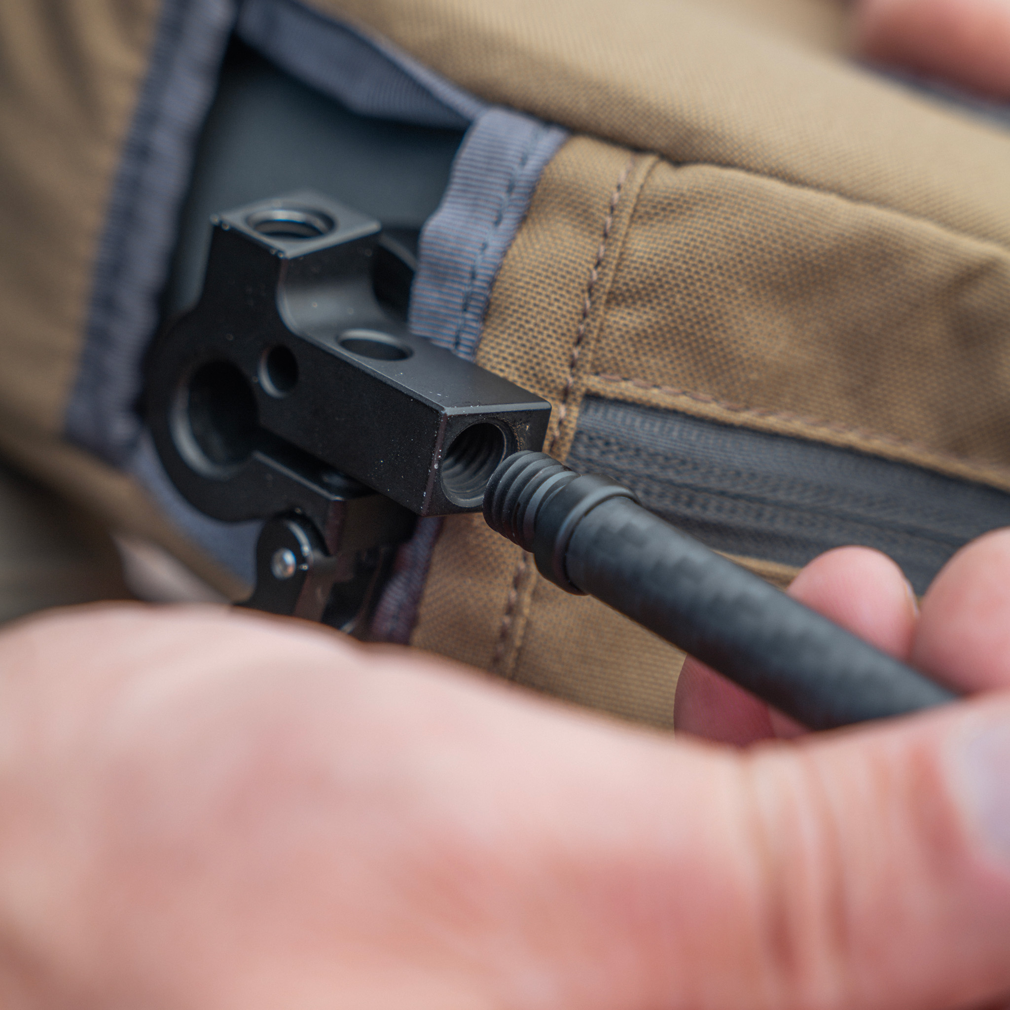 Spartan Heavy Optics Adapter and Carbon Rod