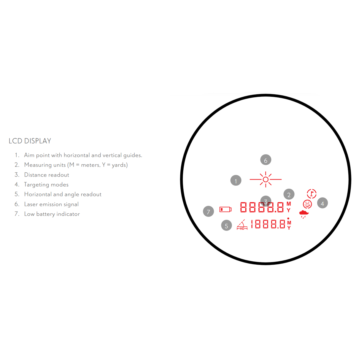 Hawke Frontier LRF 10x42 2300m Green OLED Laser Rangefinding Binoculars