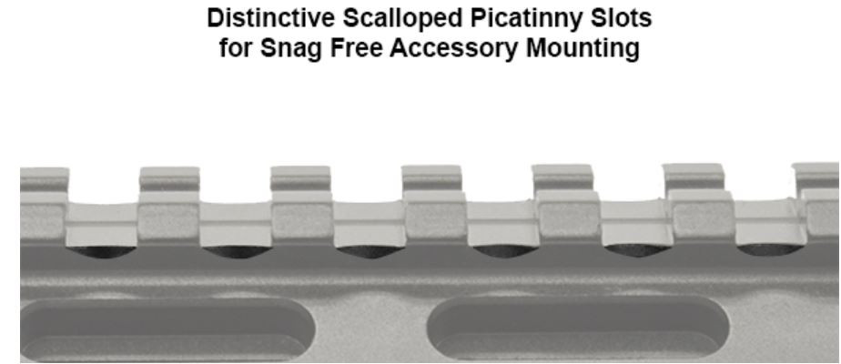 UTG Super Slim 20 MOA Elevated Picatinny Mount