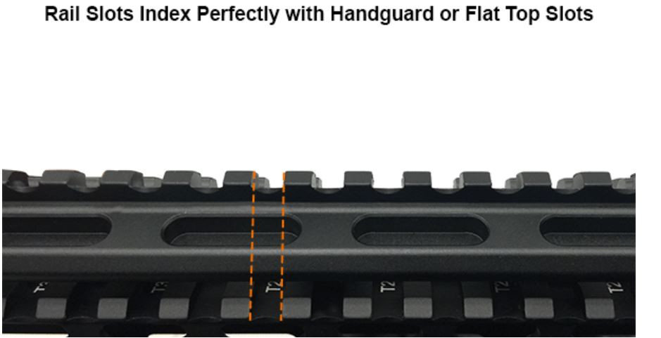 UTG Super Slim 20 MOA Elevated Picatinny Mount