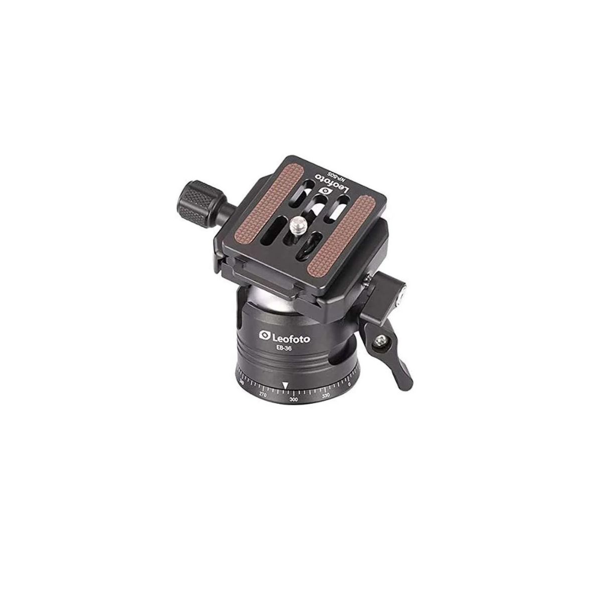 Leofoto EB Series EB-36 36mm Low Profile Ball Head and NP-50S Plate