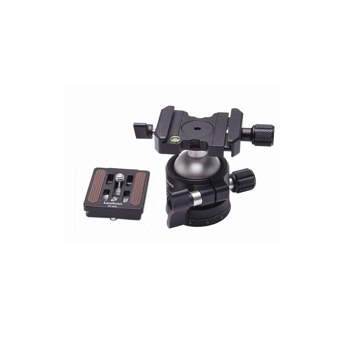 Leofoto EB Series EB-36 36mm Low Profile Ball Head and NP-50S Plate