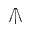 Leofoto Summit Tripod Kit LM-364C 10 Layer Carbon Hollow-out Spider 180 Degree Folding Silicone Handle Tripod with LH-55 Ball Head - Max Load 30kg, Min 188 mm to Max 1548mm