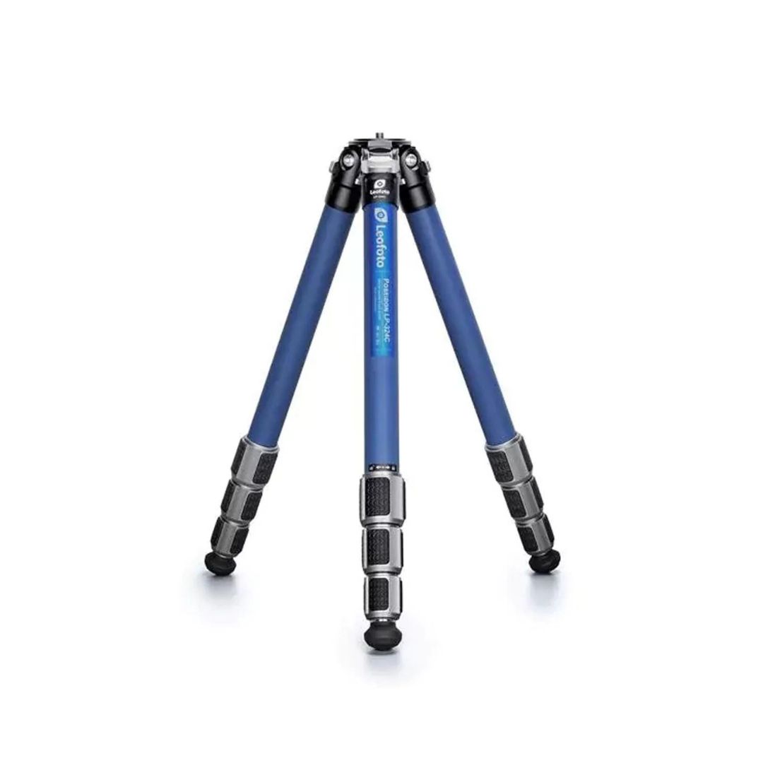 Leofoto Poseidon LP-324C 10 Layer Carbon Water, Sand and Dust Proof Corrosion Resistant Hollow Out Titanium Feet Tripod - Max Load 15kg, Min 165mm to Max 1395mm