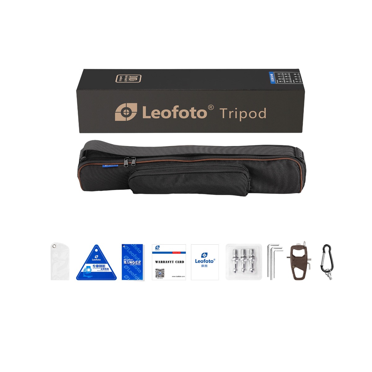 Leofoto Ranger LS-323C 10x Layer Carbon Spider Bowl Tripod