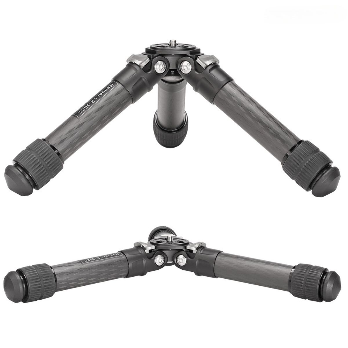 Leofoto Ranger Mini 10x Layer Carbon Compact Half Spider Bowl Tripod