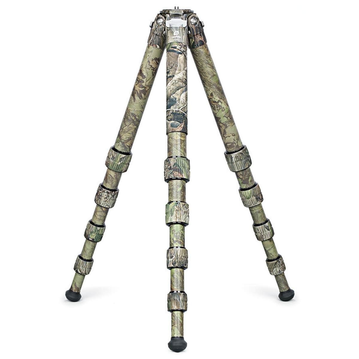 Leofoto Ranger CAMO LS-365C Lightweight 10x Layer Carbon Half Ball Levelling Tripod with PG1 CAMO Gimbal Head