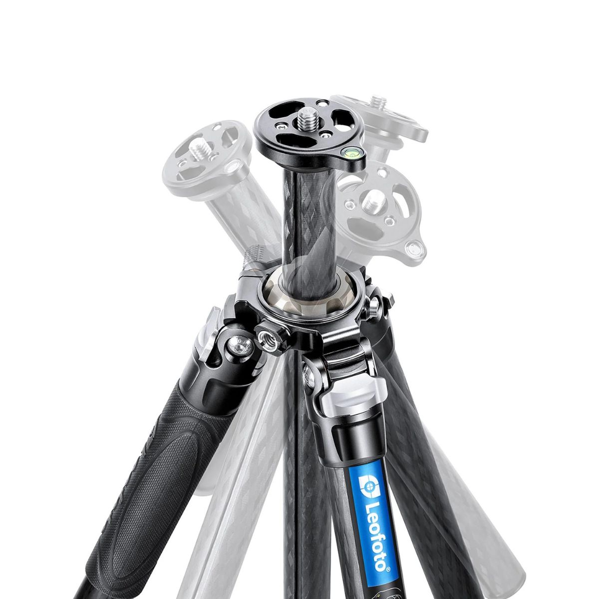 Leofoto LV-284C Manba LV Video Head System Flip Lock Carbon Fiber Tripod – 10kg