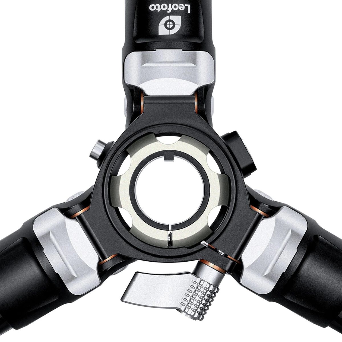 Leofoto LV-284C Head Manba LV Video Head System Flip Lock Carbon Fiber Tripod and BV-5 Fluid Head 4kg