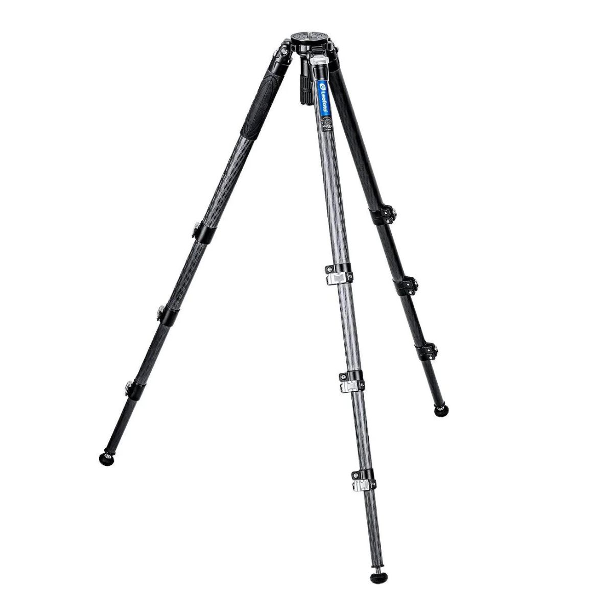 Leofoto LV-324C Manba LV Video Head System Flip Lock Carbon Fibre Tripod and BV-10 Video Head 6kg