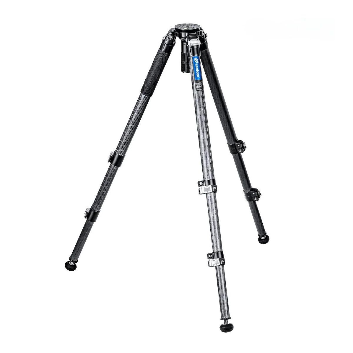 Leofoto Manba LVM Video Head System LVM-323C Flip Lock Carbon Fibre Tripod and BV-10 Video Fluid Head 6kg
