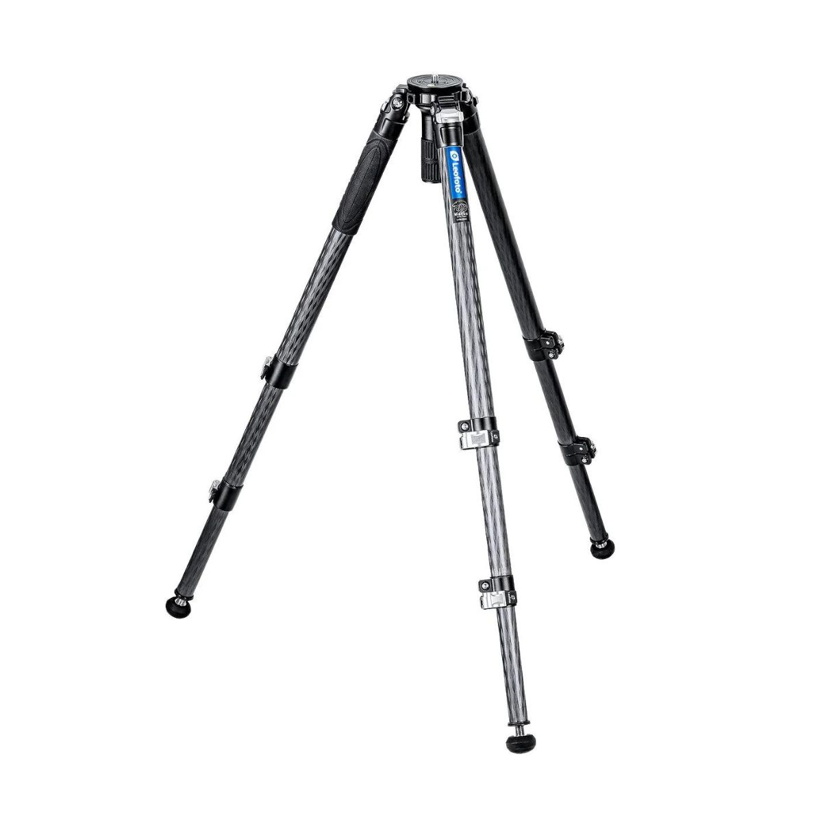 Leofoto Manba LVM Video Head System LVM-323C Flip Lock Carbon Fibre Tripod and BV-15 Video Fluid Head 10kg
