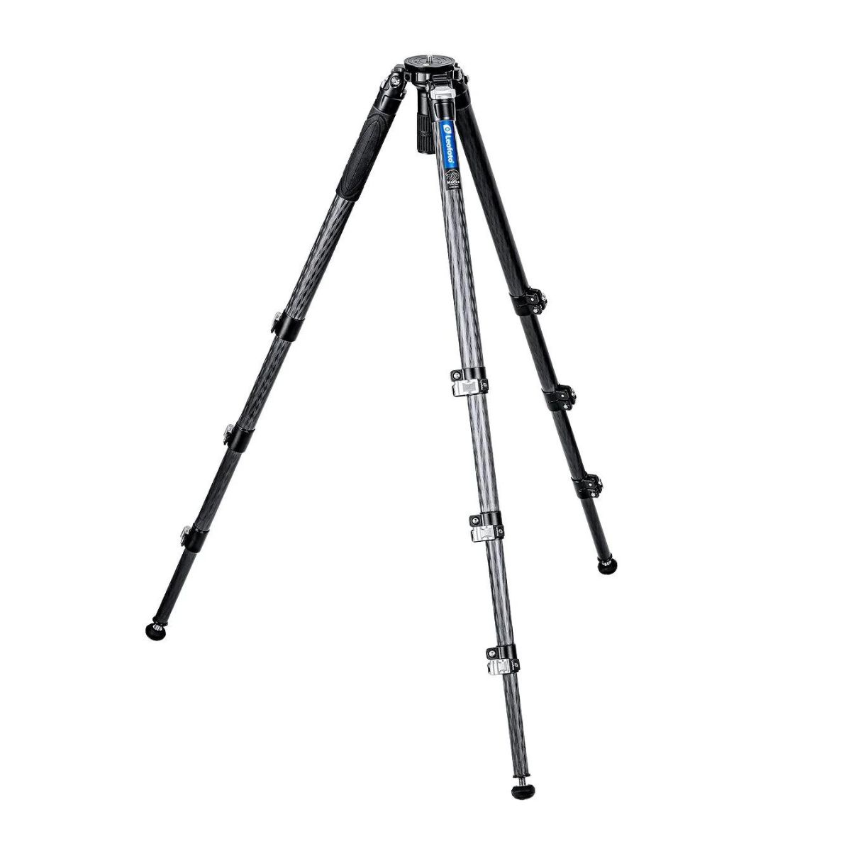 Leofoto Manba LVM Video Head System LVM-324C Flip Lock Carbon Fibre Tripod with BV-10 Video Fluid Head 6kg