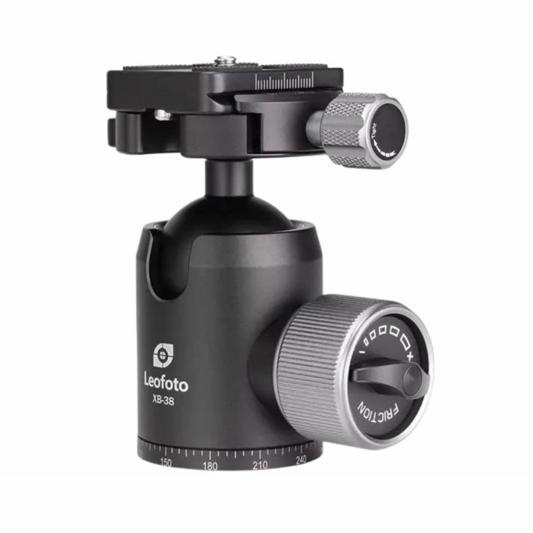 Leofoto XB Series Pro XB-38 Ballhead with BPL-50 Plate