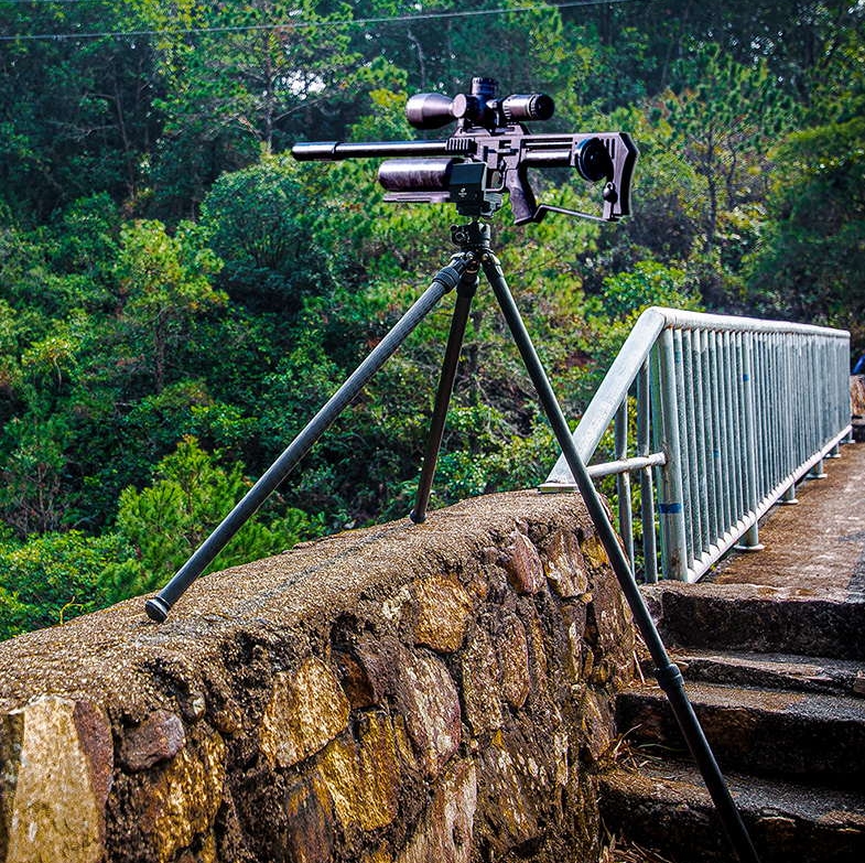 Leofoto Inverted SO-282C 10 Layer Carbon Weapon  / Heavy Camera Support Tripod - Max load 25kg, Min 1250mm to Max 1660mm