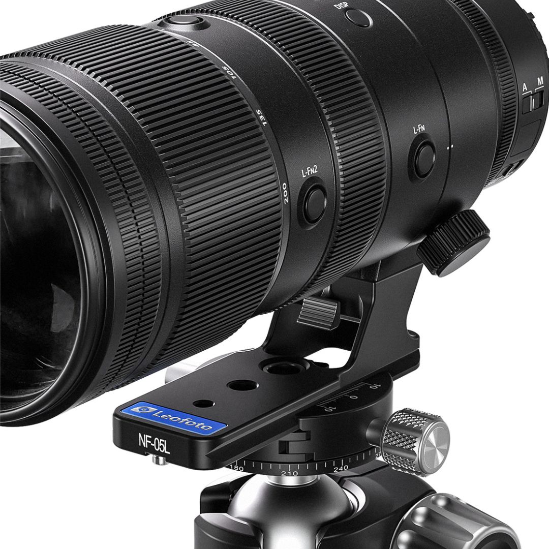 Leofoto Lens foot for NIKON Z 70-200 F/2.8, Z 100-400MM F/4.5-5.6VR S, Z 400MM F/4.5 VR S, Z 600mm f/6.3VRS