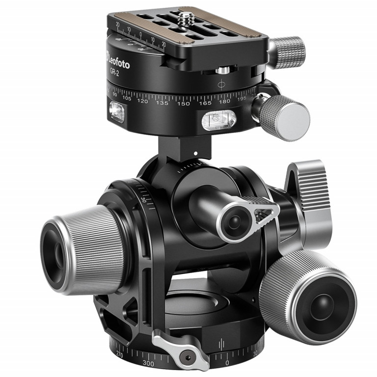 Leofoto G4 Pro 4D Geared Adjustment Tripod Head