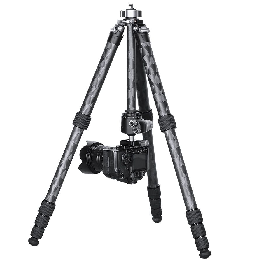Leofoto LQ-365C Premium Carbon Fiber Tripod + LH-47 Low-Profile Ballhead
