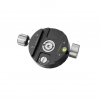 Leofoto PAN-02&QP70 Panning Clamp with arca dovetail and QR plate (15 indexing rotator)