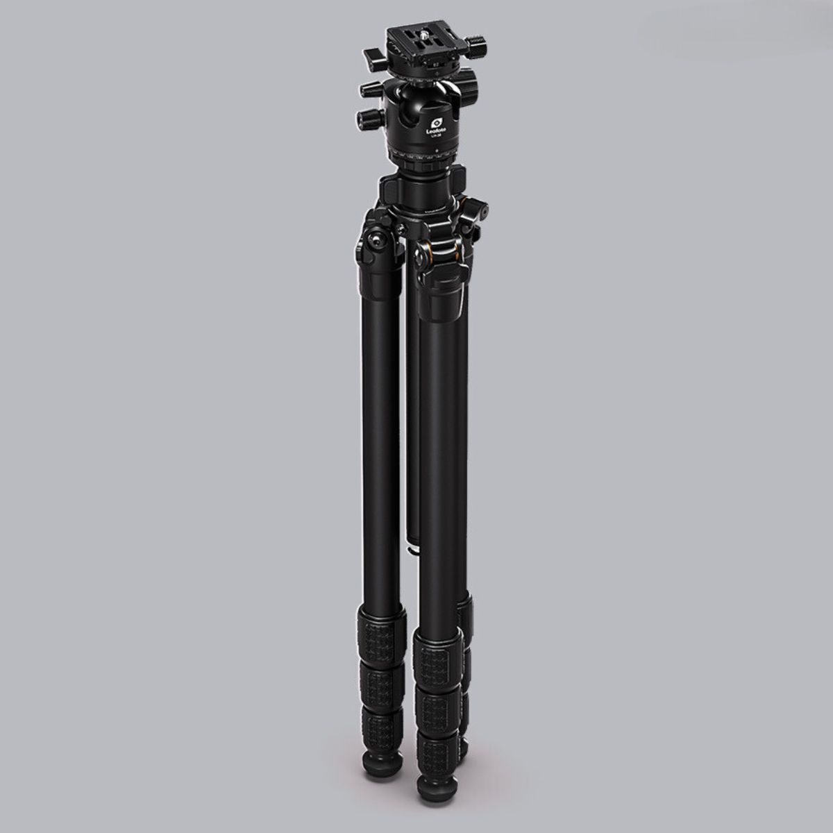 Leofoto Wings of God BLACK LG284C 10 Layer Carbon Water, Sand and Dust proof Corrosion Resistant Titanium Feet Spider Tripod with LH-36R Low Profile Ball Head
