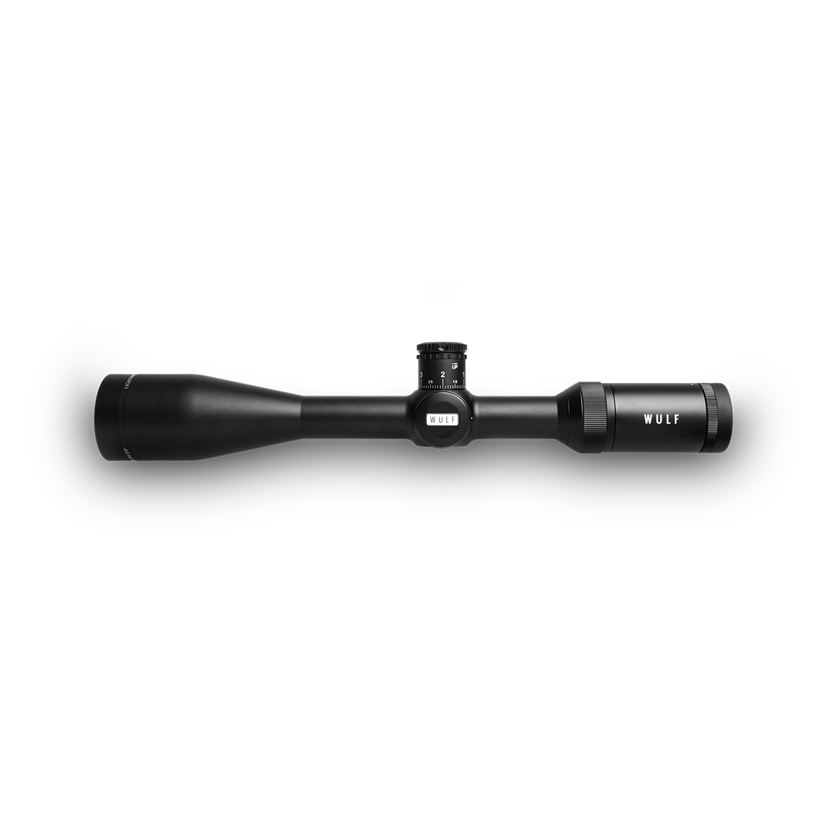 WULF Lightning 4.5-18x44 SFP Non Illuminated Half Mildot Side Focus (1 inch) Tactical 0.1 MRAD Rifle Scope w/ 9-11mm Rings