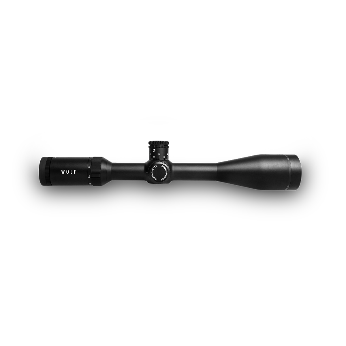 WULF Lightning 4.5-18x44 SFP Non Illuminated Half Mildot Side Focus (1 inch) Tactical 0.1 MRAD Rifle Scope w/ 9-11mm Rings