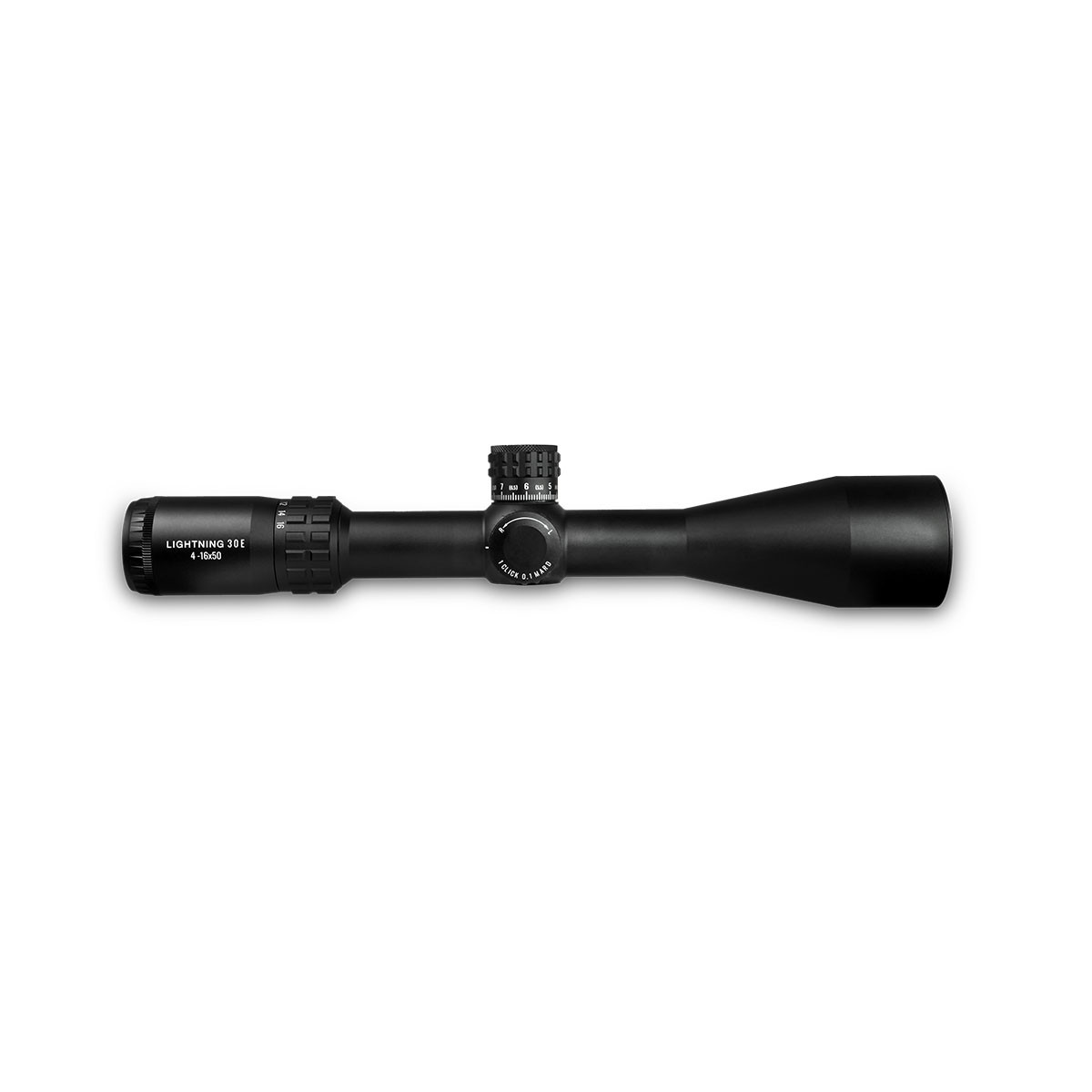 Ex-Demo WULF Optics Lightning 30E 4-16x50 SFP IR W-MIL2 0.1MRAD 30mm Rifle Scope - EXD712