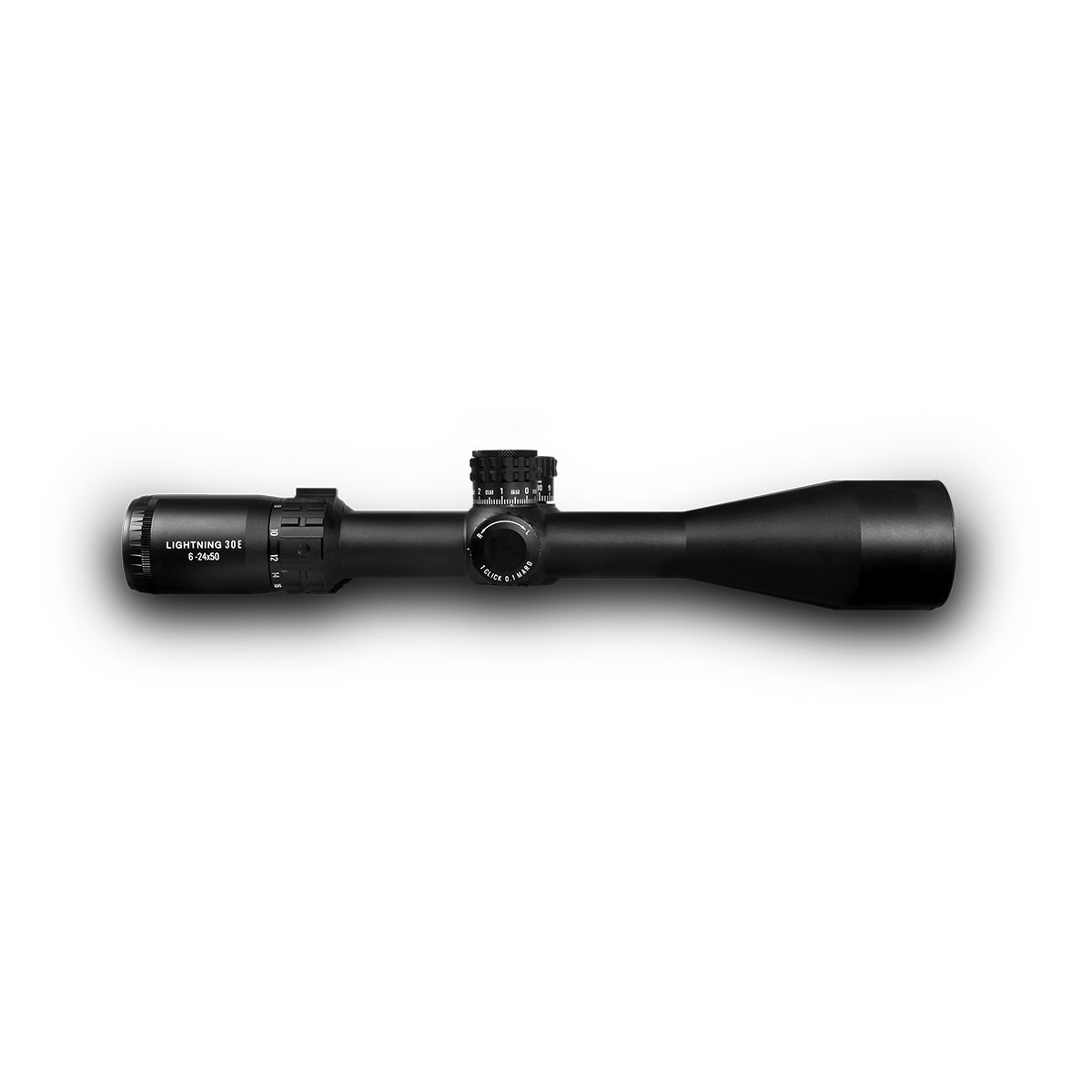 WIN A: WULF Optics Lightning 30E 6-24x50 SFP IR W-MIL2 0.1MRAD 30mm Rifle Scope