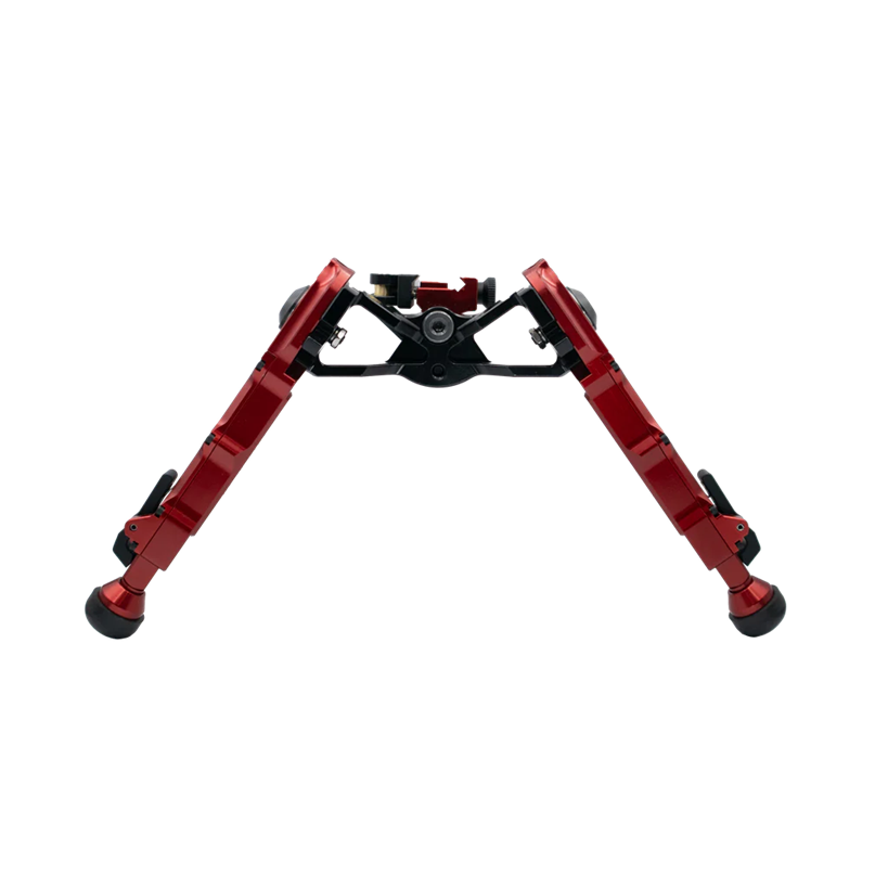 Accu-Tac Limited Edition WB-4 Picatinny Aluminium Bipod - Redline