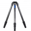 Leofoto LM Summit LM-364CL 10 Layer Carbon Hollow-out Spider 75mm Bowl Tall Tripod with Safety Lock System