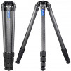 Leofoto LM Summit LM-404CL 10 Layer Carbon Hollow-out Spider 100mm Bowl Tall Tripod with Safety Lock System