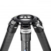 Leofoto LM Summit LM-404CL 10 Layer Carbon Hollow-out Spider 100mm Bowl Tall Tripod with Safety Lock System
