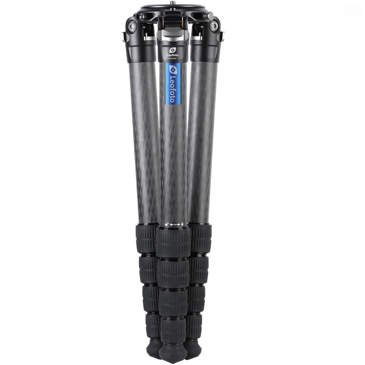 Leofoto LM Summit LM-405C 10 Layer Carbon Hollow-out Spider 100mm Bowl Tripod with Safety Lock System