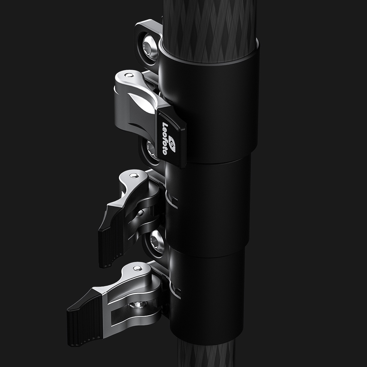 Leofoto LMR-364C 4-Section Carbon Fibre Tripod for Heavy Cameras and Lenses - 1640mm, 30kg