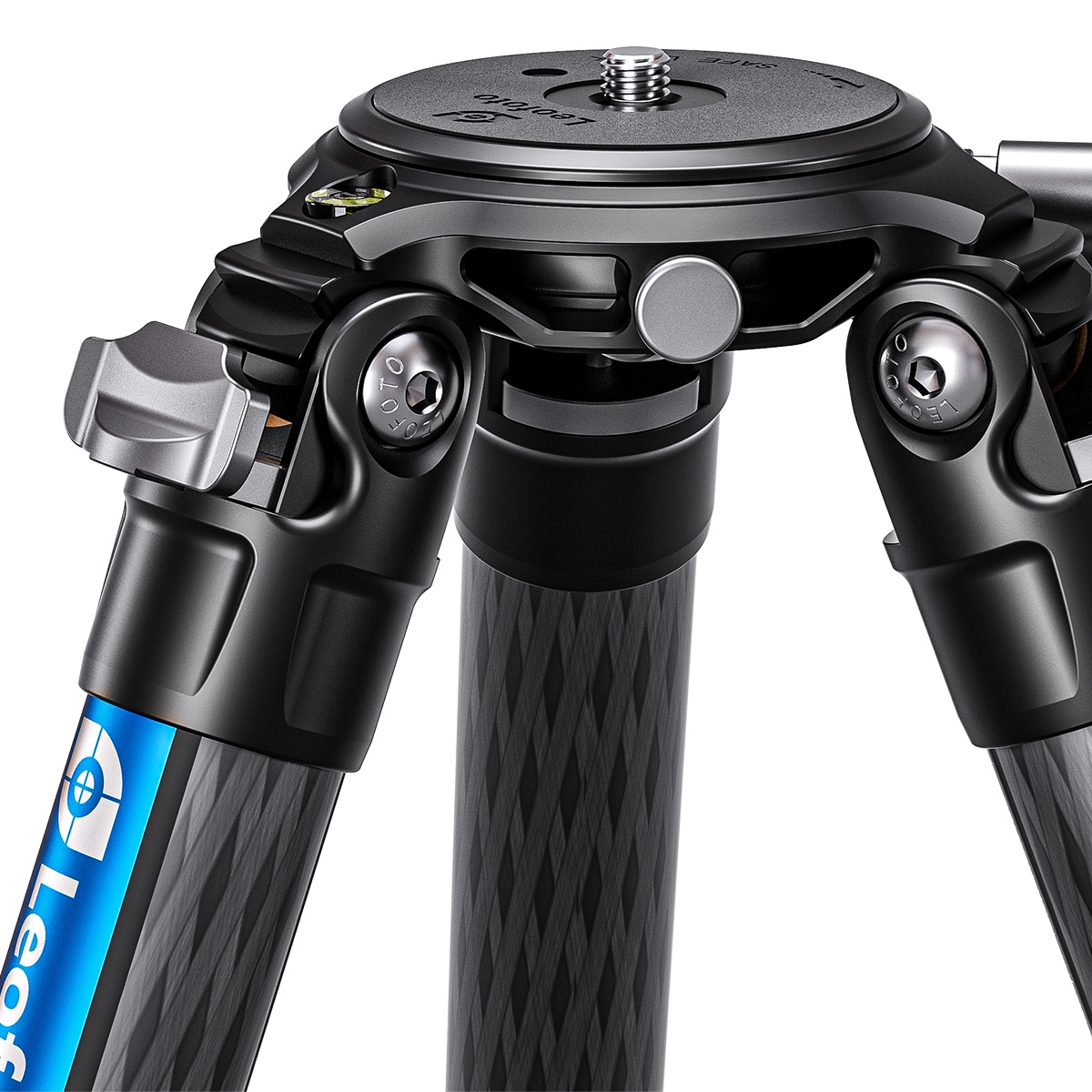 Leofoto LMR-364C 4-Section Carbon Fibre Tripod for Heavy Cameras and Lenses - 1640mm, 30kg
