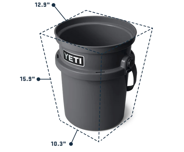 YETI LoadOut 5 Gallon Bucket - King Crab