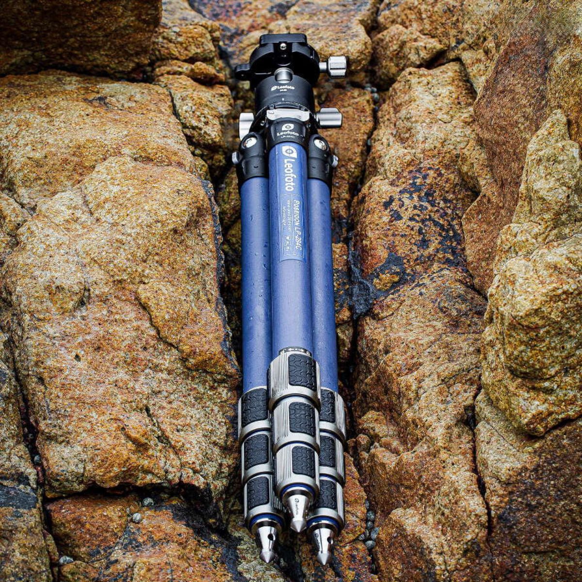 Leofoto Poseidon LP-284C 10 Layer Carbon Water, Sand and Dust proof Corrosion Resistant Titanium Feet Tripod with LH-30 Ball Head 