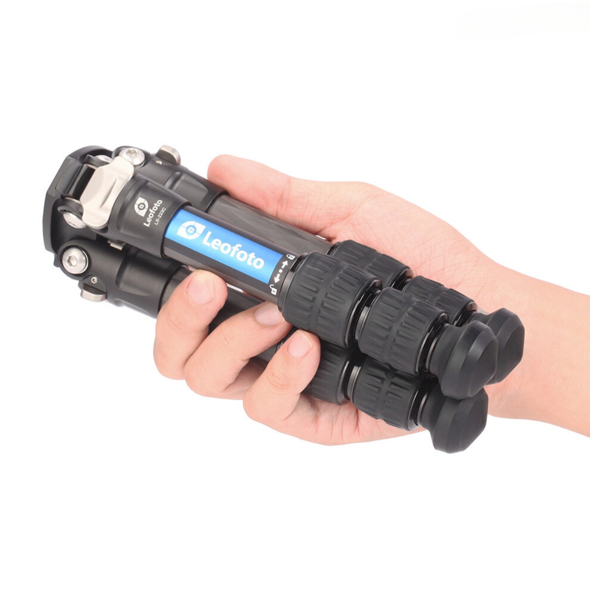 Leofoto Ranger LS-223C 10x Layer Carbon Fiber Mini Compact Tripod with LH-25 Low Profile Ballhead