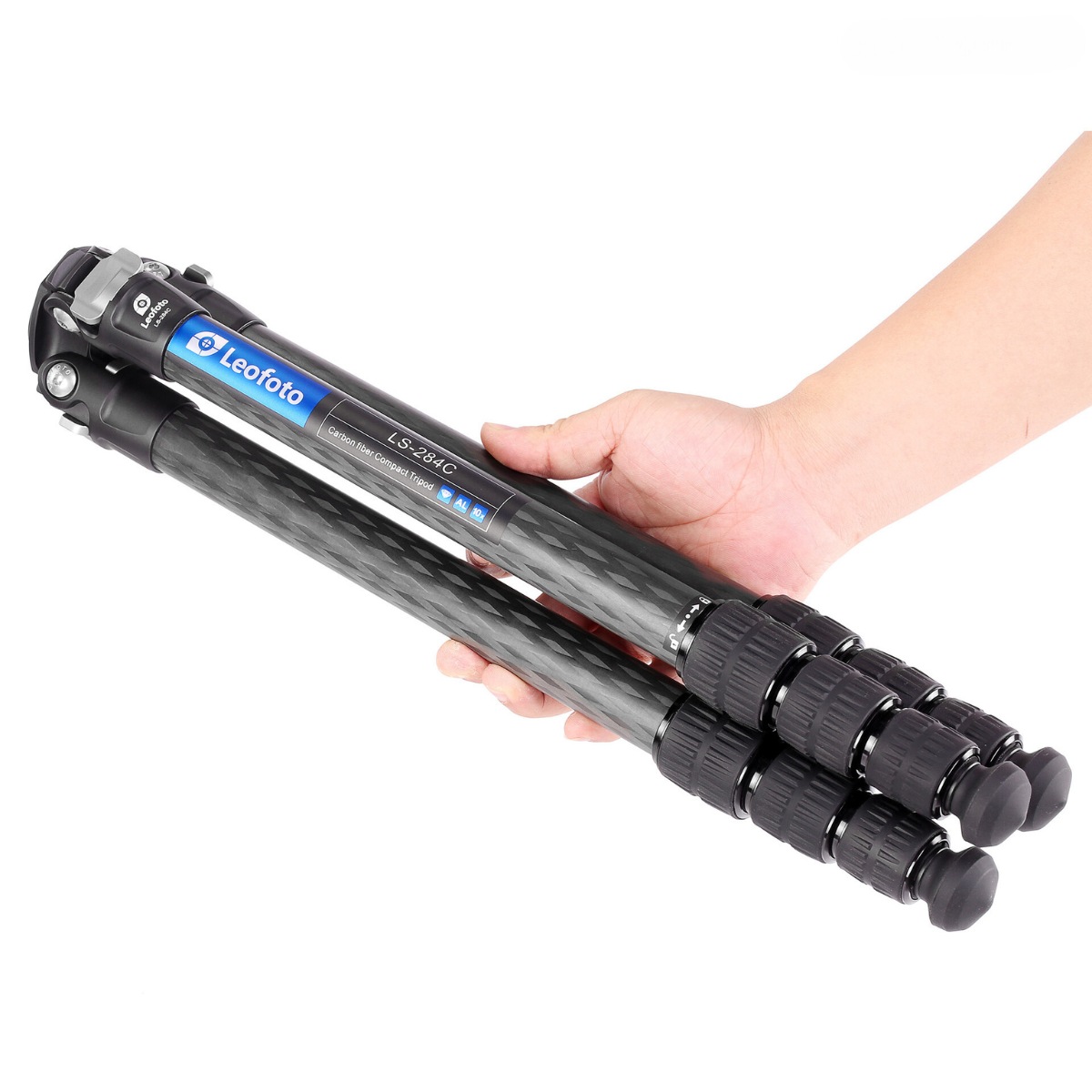 Leofoto Ranger LS-284C 10x Layer Carbon Fiber Tripod with LH-30 Low Profile Ballhead & Separate Centre Column