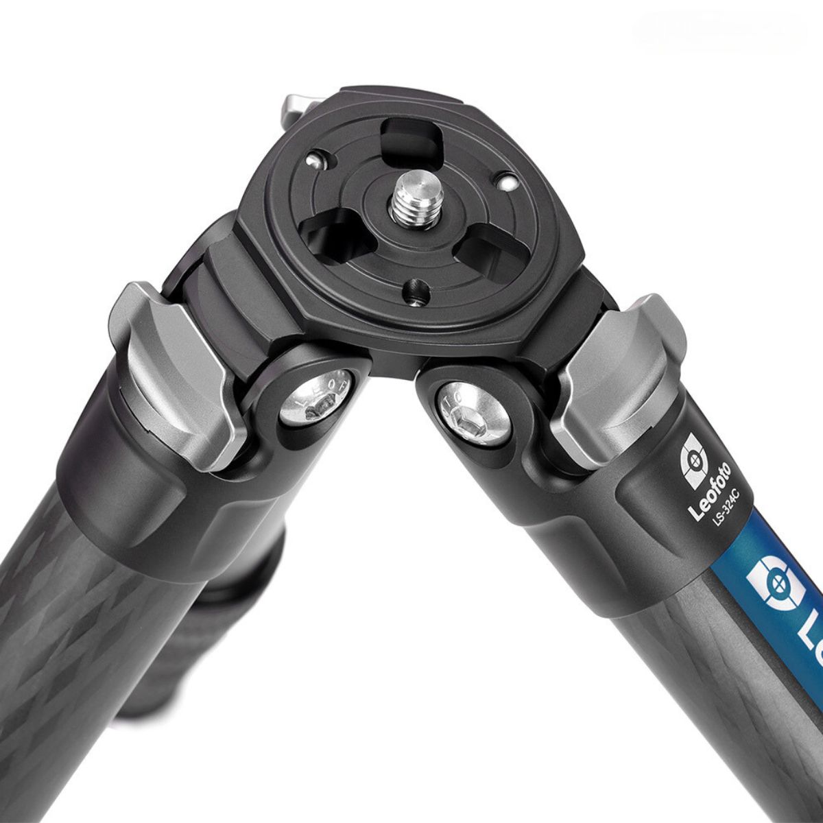 Leofoto Ranger LS-324C 10x Layer Carbon Tripod with LH-40PCL Quick Release Plate & Panorama Ballhead & Separate Centre Column