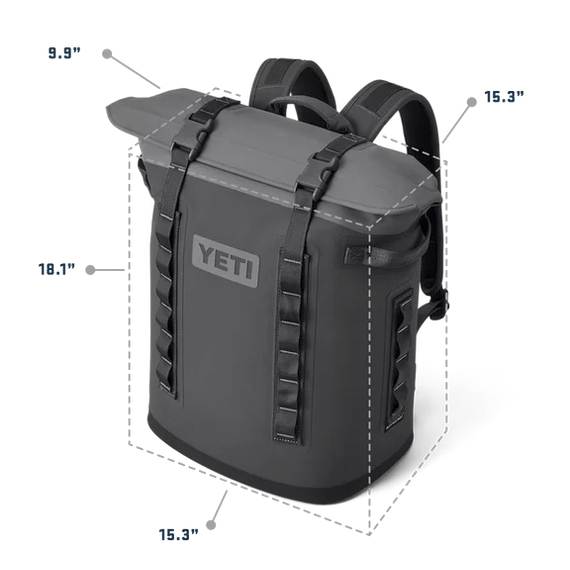 YETI Hopper M20 Soft Cooler Backpack - Black
