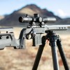 MDT XRS Howa 1500 / Weatherby Vanguard SA (Requires MDT Poly/Poly-Metal Mag) Right Hand Chassis System - Black