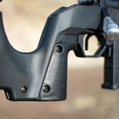 MDT XRS Chassis System - Tikka T3 / T3x - Short Calibers - RH - Cerakote Black